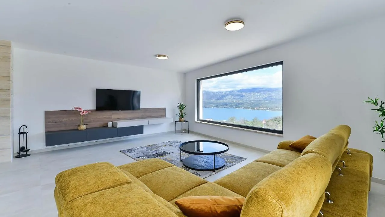 Villa Zariva With Pool And Panoramic Mountain And Vinjerac 0*,  Croatia